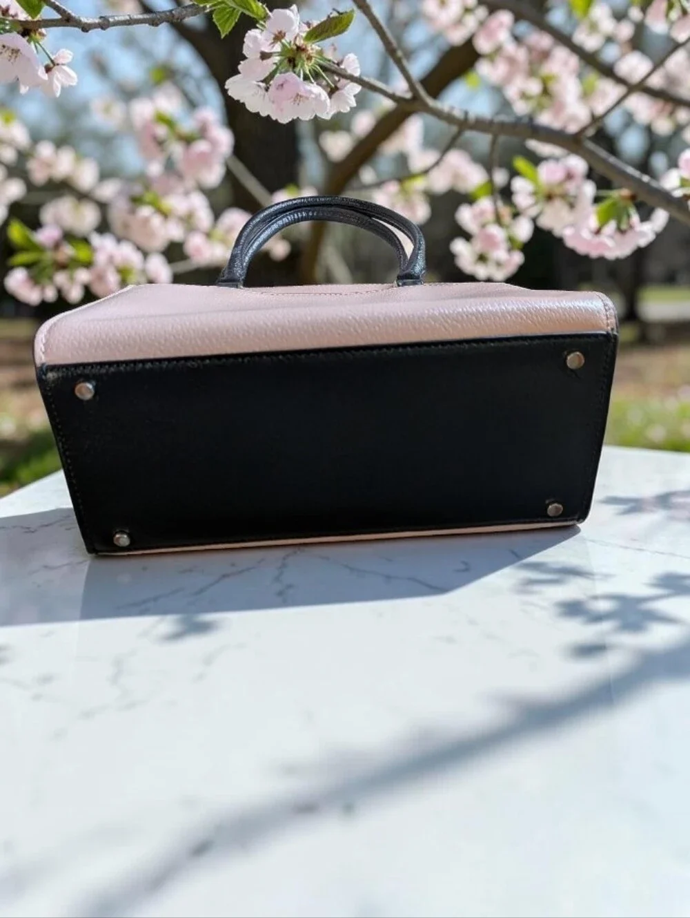 kate spade Pink and Black Two-Tone Satchel